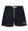 PAUL SMITH SMILEY LOGO DRAWSTRING SWIM TRUNKS