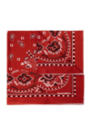 DSQUARED2 PAISLEY-PRINTED FINISHED-EDGE SCARF