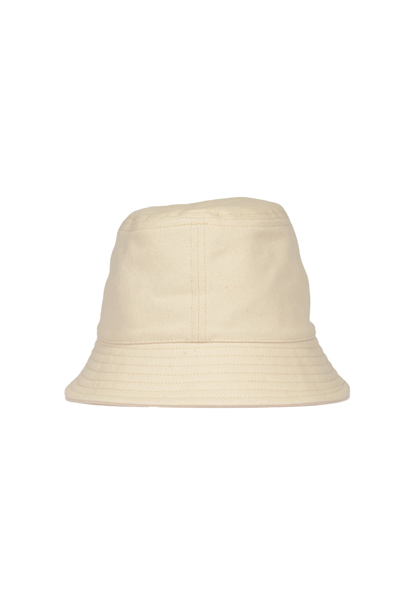 Isabel Marant Logo Bucket Hat In Neutro