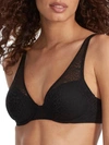 Natori Pretty Smooth Full Fit Smoothing Contour Underwire Bra In Black
