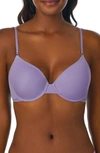 On Gossamer Next To Nothing Underwire T-shirt Bra In Daybreak