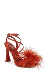 Sam Edelman Layton Sandal In Red