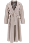 Max Mara Ludmilla Belted Cashmere Midi Coat In Beige