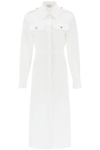 ALEXANDER MCQUEEN SHIRT DRESS IN POPLIN