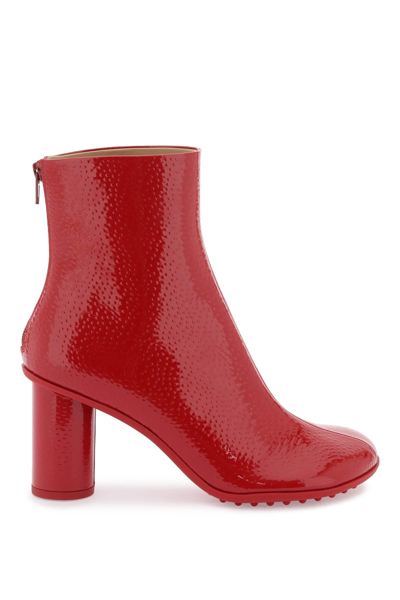 Bottega Veneta Atomic Ankle Boot In Strawberry