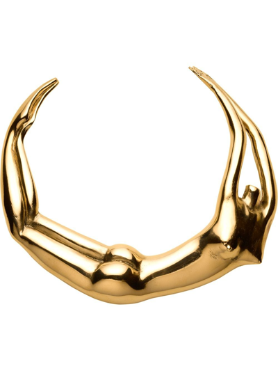 Aurelie Bidermann 'body' Necklace In Metallic