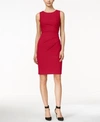 CALVIN KLEIN SUNBURST SHEATH DRESS