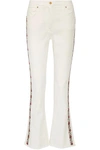 ETRO EMBROIDERED HIGH-RISE BOOTCUT JEANS