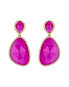 EYE CANDY LA EYE CANDY LA THE LUXE COLLECTION CZ ANYA DROP EARRINGS