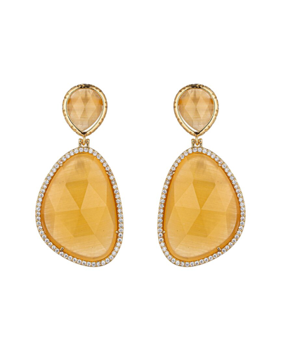 Eye Candy La The Luxe Collection Cz Anys Drop Earrings