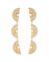 EYE CANDY LA EYE CANDY LA THE LUXE COLLECTION CZ LEMON DROP EARRINGS