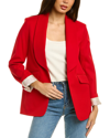 Zadig & Voltaire Date Padded-shoulder Wool-blend Blazer