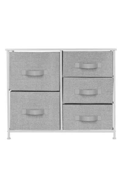 Sorbus 5-drawer Chest Dresser In White
