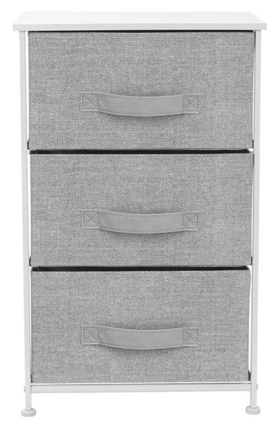 Sorbus 3-drawer Chest Dresser In White