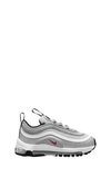Nike Kids' Air Max 97 Sneaker In Silver/ Red/ White/ Black