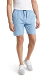 STONE ROSE ACID WASH FLEECE SHORTS