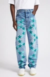 AMIRI CHEMIST STAR STRAIGHT LEG JEANS