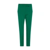 Max Mara Fuoco Wool Pants In Verde