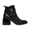 See By Chloé Averi High Heels Ankle Boots In Black Leather In 18041_001_black