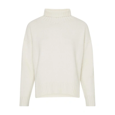 Max Mara Gianna Sweater In Bianco