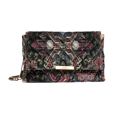 Isabel Marant Merine Viscose And Cotton Crossbody Bag In Black