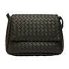 BOTTEGA VENETA INTRECCIATO SHOULDER BAG WITH FLAP