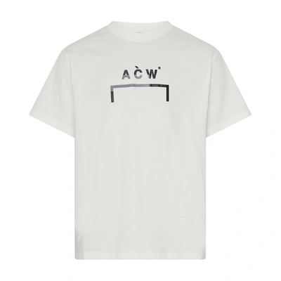 A-cold-wall* Strata Bracket T-shirt With Logo In White