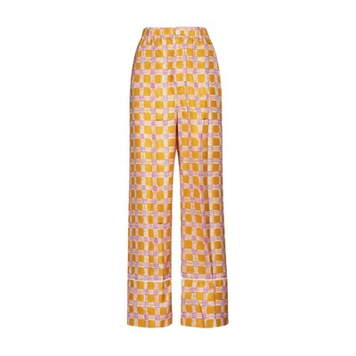 Marni Pyjama-style Trousers In Maize