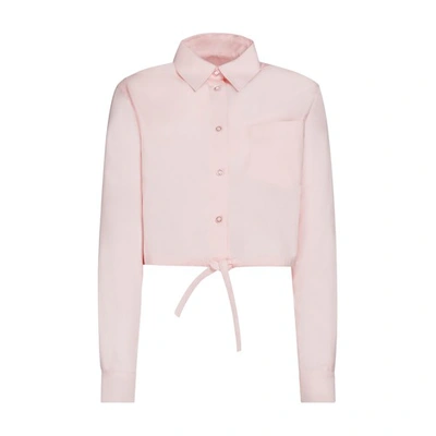 Marni Cropped Shirt In Pinkgummy