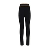 Marni Stripe-detail High-waisted Leggings In Black