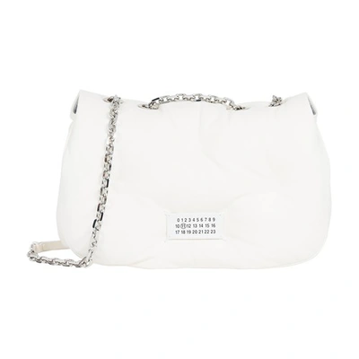 Maison Margiela Glam Slam Flap Medium In White