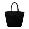 Isabel Marant Yenky Small Logo Canvas Tote Bag In Black