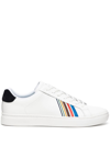 PS BY PAUL SMITH STRIPE-DETAIL LACE-UP SNEAKERS