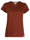 Rag & Bone The Slub Cotton T-shirt In Brown