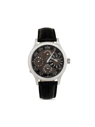 Pre-owned Chopard  L.u.c. Tech Regulator 40mm In Black