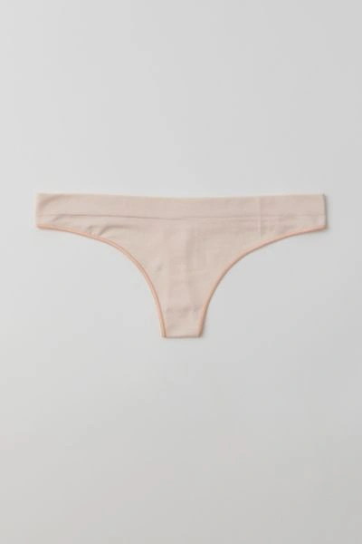 Out From Under Minimal Seamless Thong In Blush