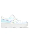 Asics Japan S Pf Sneakers In White/aquamarine