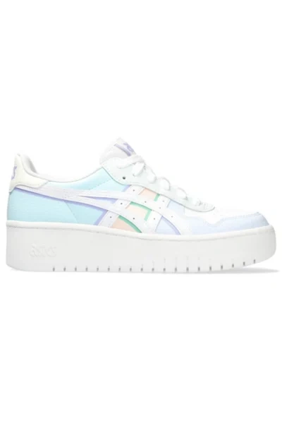 Asics Japan S Pf Sneakers In White/aquamarine