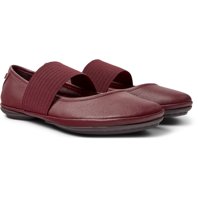 Camper Ballerinas For Women In Burgundy