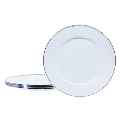 Frontgate Enamel Dinnerware Collection In White