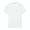 Zadig & Voltaire Stockholm T-shirt In Blanc