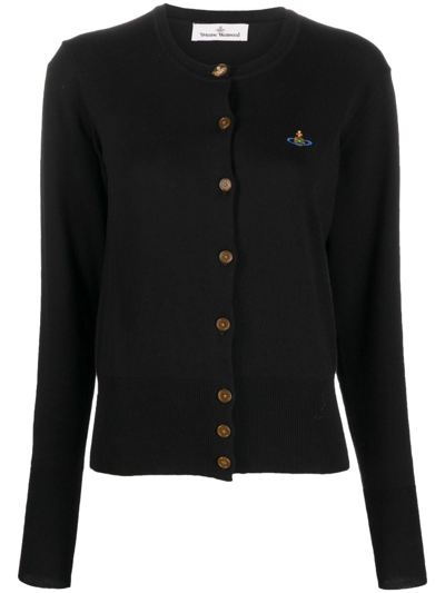 Vivienne Westwood Bea Cardigan In Black