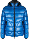 HERNO GOOSE-DOWN HOODED PUFFER JACKET