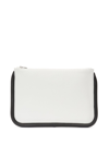 JW ANDERSON TWO-TONE DESIGN LEATHER POUCH