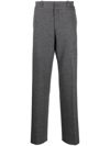 Lanvin Gray Elasticated Trousers In Grey