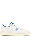 BALLY LOGO-EMBROIDERED PANELLED SNEAKERS