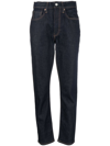 LEVI'S MID-RISE TAPERED-LEG JEANS