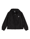 Marcelo Burlon County Of Milan Lion-print Zip-up Windbreaker In Black