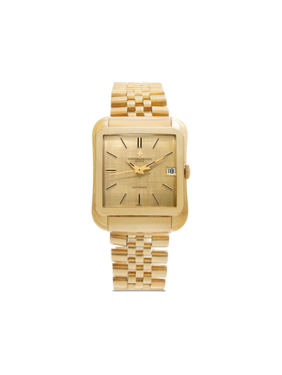 Pre-owned Vacheron Constantin  Cioccolatone 35mm In Gold
