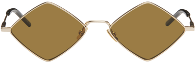 Saint Laurent Sl 302 Lisa Sunglasses In Brown
